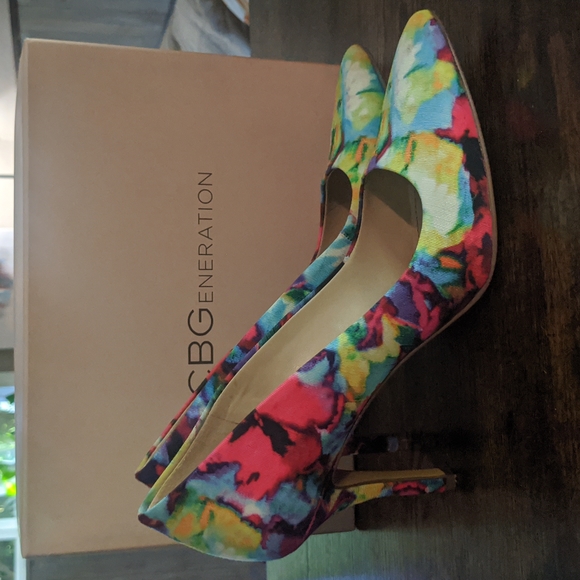 BCBGENERATION multicolor heels - Picture 2 of 4